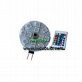 Remote Control led G4 bulb DC12V LED RGB COLOR 4W lamps 2