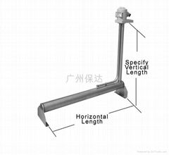 低濃度酸性液體L型鈦加熱管