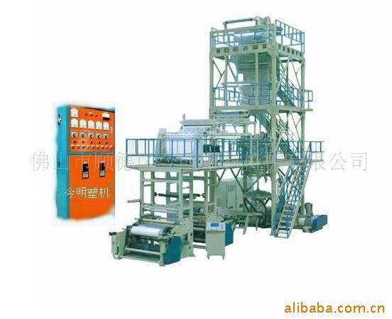JM1300x3Up-drawing Rotary Three-layer Co-extrusion Film Blowing Machine