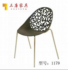 plastic coffee chair