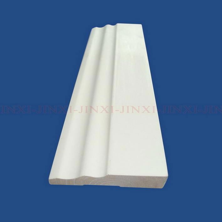 Primed Finger Joint wood Moulding for decoration  2