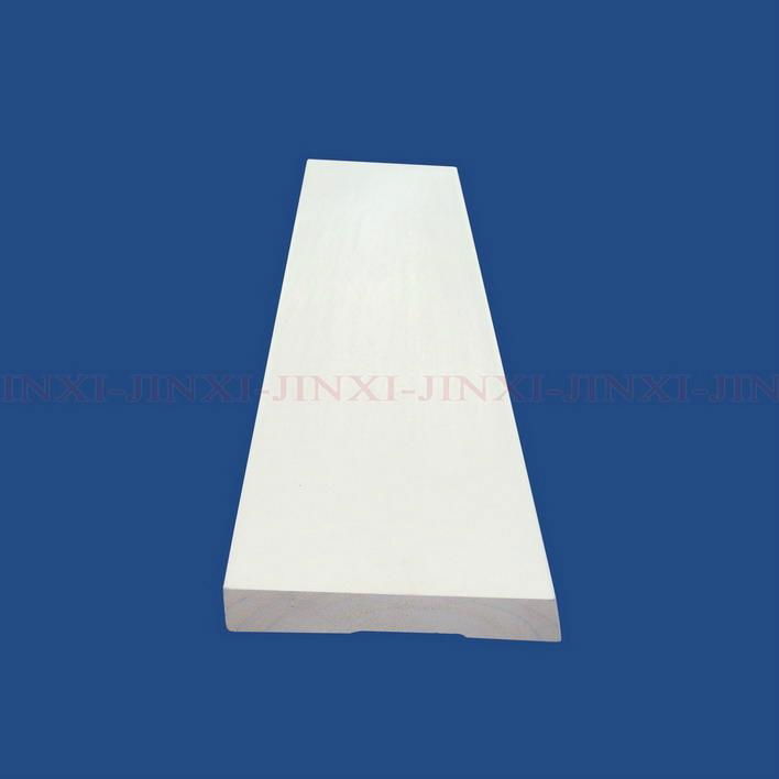 Primed Finger Joint wood Moulding for decoration  5