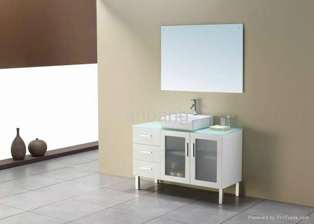 Mdf White Bathroom Vanity