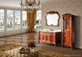 Antique Wooden Bathroom Vanity 2