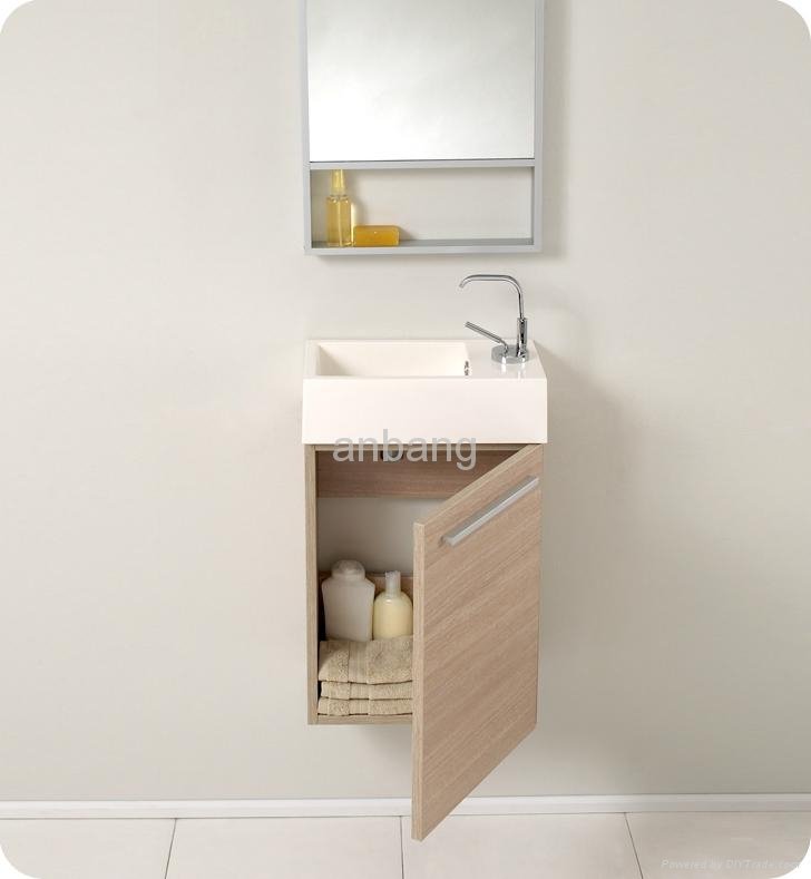 MDF White Bathroom Vanity 3