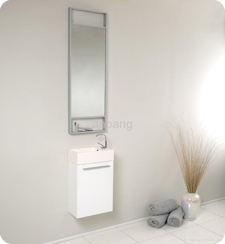 MDF White Bathroom Vanity