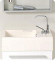 MDF White Bathroom Vanity 5