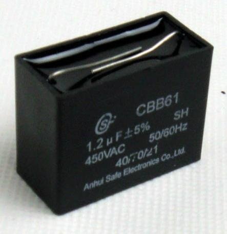 AC motor BOPP film capacitor