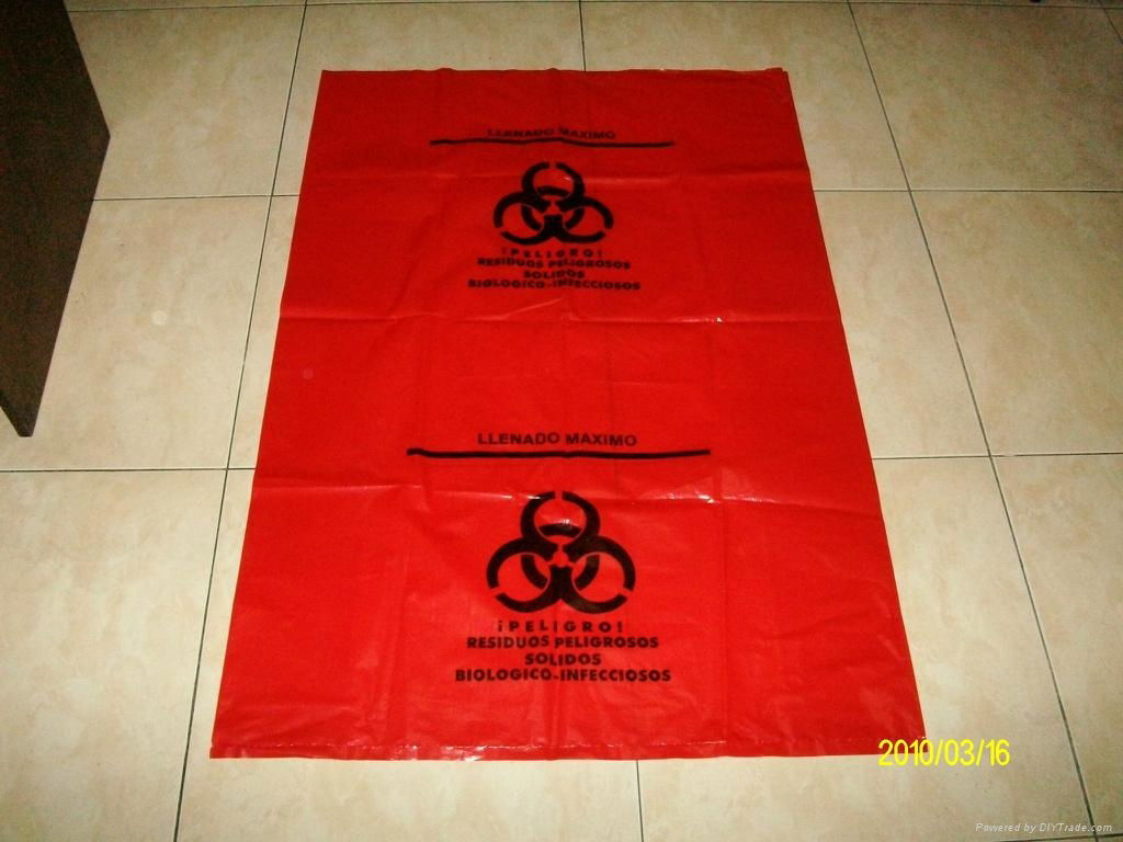 PE medical waste bag