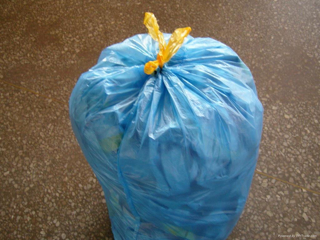 PE drawstring garbage bag 4