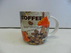 can shape ceramic mug branded printing customized design