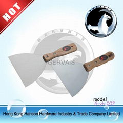 putty knife with wood handle Model