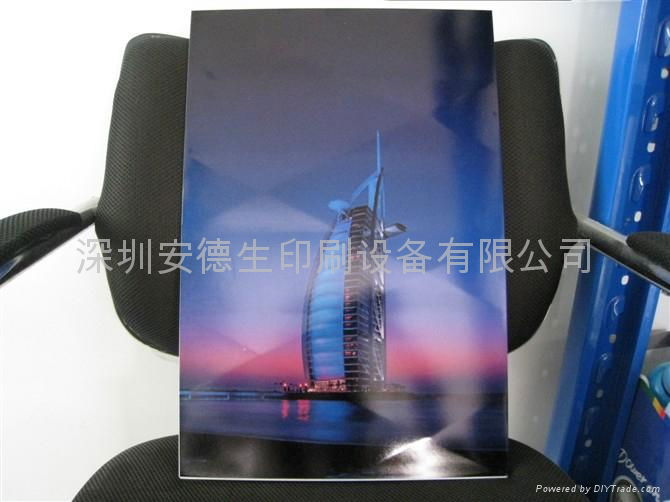 深圳安德生01型硼硅酸鹽玻璃馬賽克數碼印刷機 2