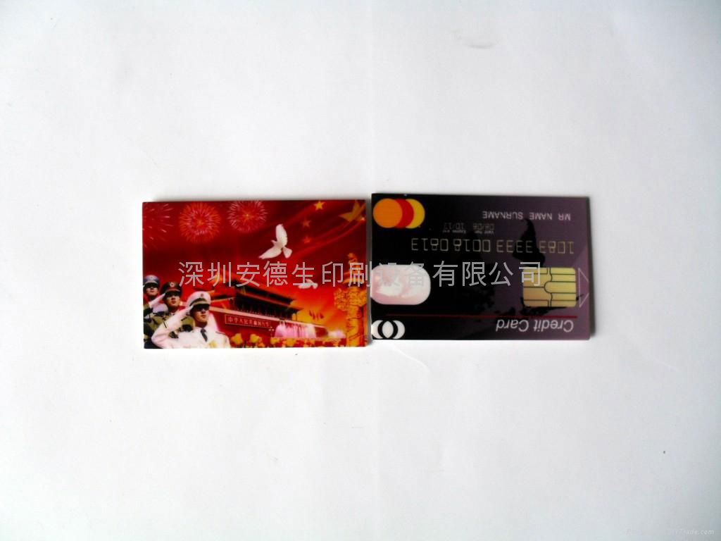 深圳安德生A1型PVC漫画卡片平板打印机 2