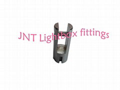 Advertising lightbox fittings