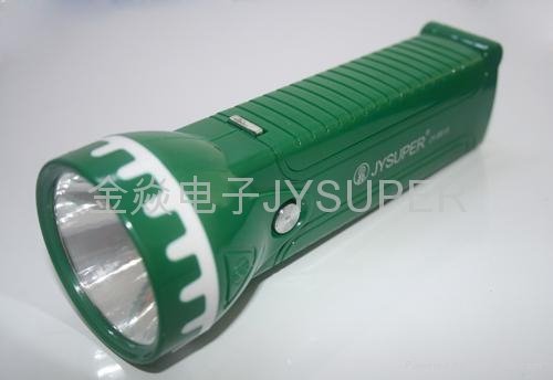 LED塑料可充电多功能手电筒