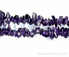 Amethyst Chips Uncut Beads 