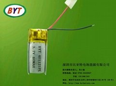 聚合物锂电池401121PL-60MAH