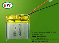 聚合物锂电池602020PL-180MAH