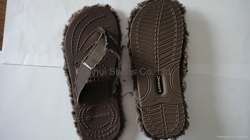 Mens canvas sandals