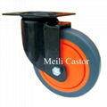 PP/PVC/Rubber Ball Bearing Caster Wheel   2