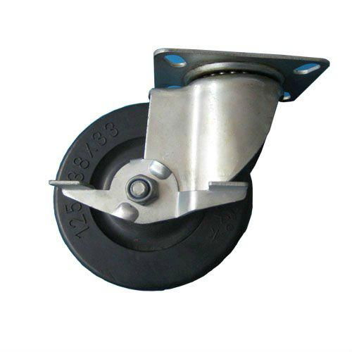 Hard Rubber Swivel Medium Duty Castor