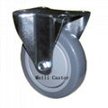  PVC Wheel Ball Bearing Castor 1