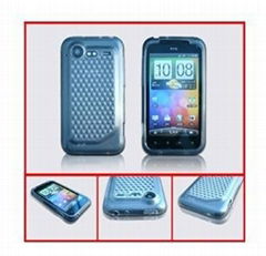 TPU Case with Diamond Pattern for HTC-MT15i