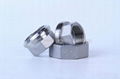 Stainless steel pipe fittings 304L/316L screwed fittings BSP/NPT/DIN 150LBS    