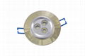 3*1W surface mounted led ceiling light  2