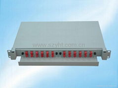 Fiber optic distribution box,for Slidable Rack-mount type