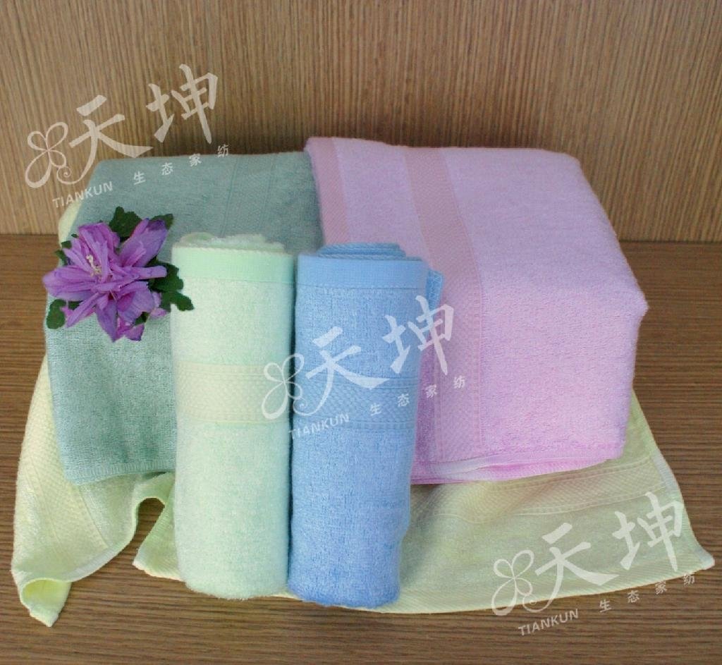 竹纖維毛巾 4
