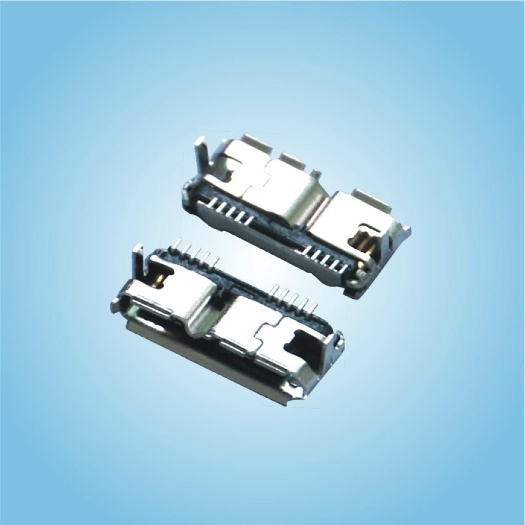 0 b母插板脚长1.6mm - micro 3.