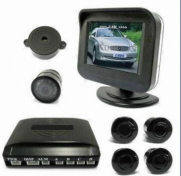 Video Parking Sensor with 2.5-inch TFT LCD Screen 