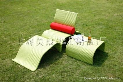上海厂家供应泳池躺椅 2