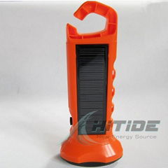 solar led flashlight