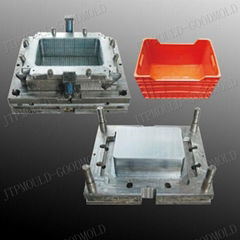 Injection mould for crate 