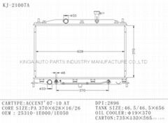 auto radiator for ACCENT'07-10