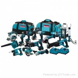 Makita LXT1500 18 Volt LXT Lithium Ion Cordless 15 Piece Combo Kit