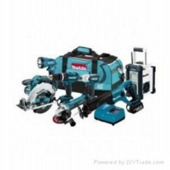 Makita LXT702 18 Volt LXT Lithium Ion Cordless Combo Kit 7 Piece