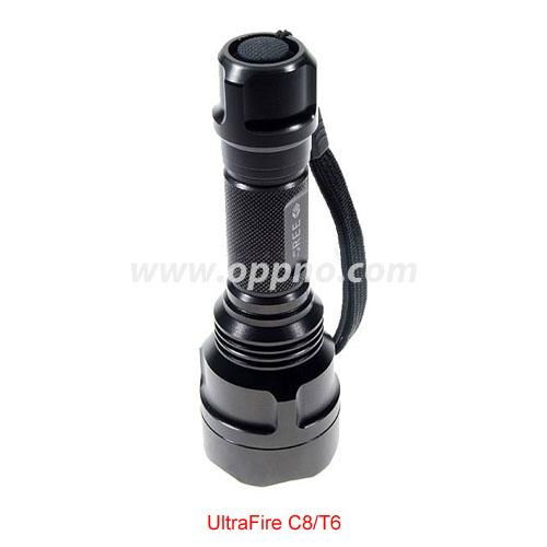 LED Ultrafire C8/T6 Flashlight 2