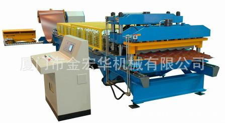 ROLL FORMING MACHINE FOR TILE ROOF