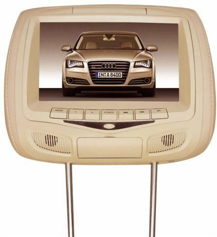 9 inch with USB port headrest dvd player 2