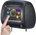 7 Inch Headrest DVD Player with touch screen  1