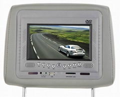 7 inch headrest car dvd player pillow DVD player