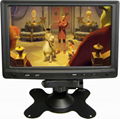 7 inch stand alone car LCD VGA