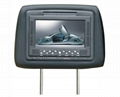 7inch (16:9) headrest car LCD monitor