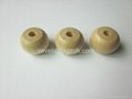 Natural color wooden beads 1