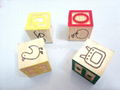 ABC wood blocks for children 2