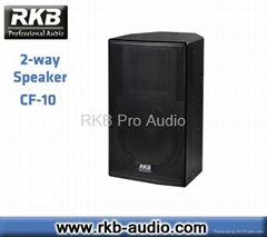 (CF-10)Pro Audio -Professional Full Frequency Speaker 